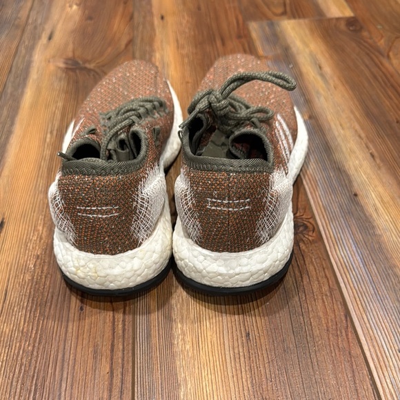 Adidas Olive and Chestnut Running Shoes - Picture 4 of 6